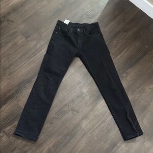 Levi's Black Straight Leg Jeans Timeless Design